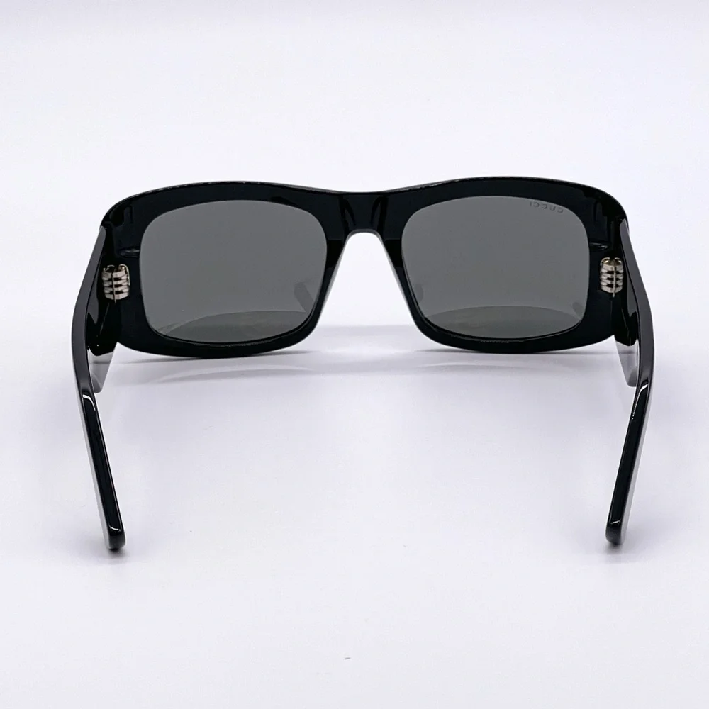 NEW GUCCI GG1080S 001 OVERSIZED SUNGLASSES GUCCI GG1080S BLACK EYEWEAR